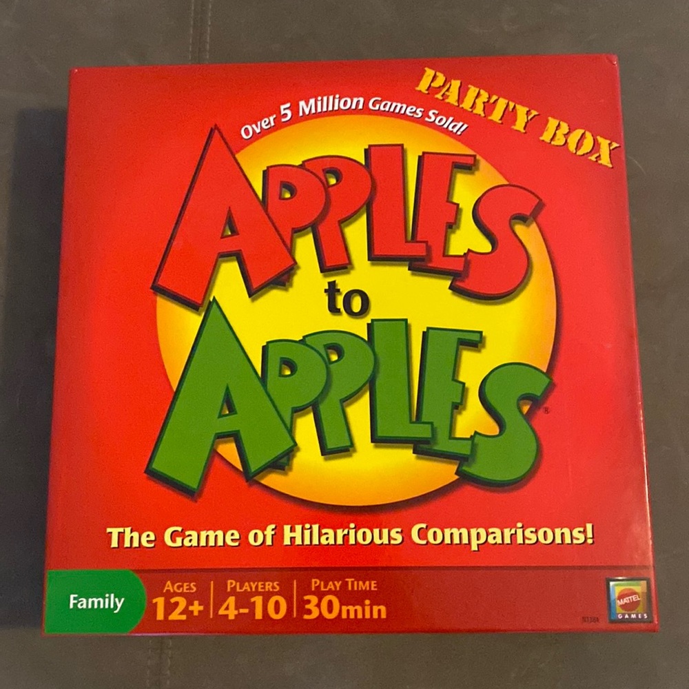 Apples to Apples game